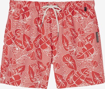 Marc O'Polo Zwemshorts in Rood: voorkant