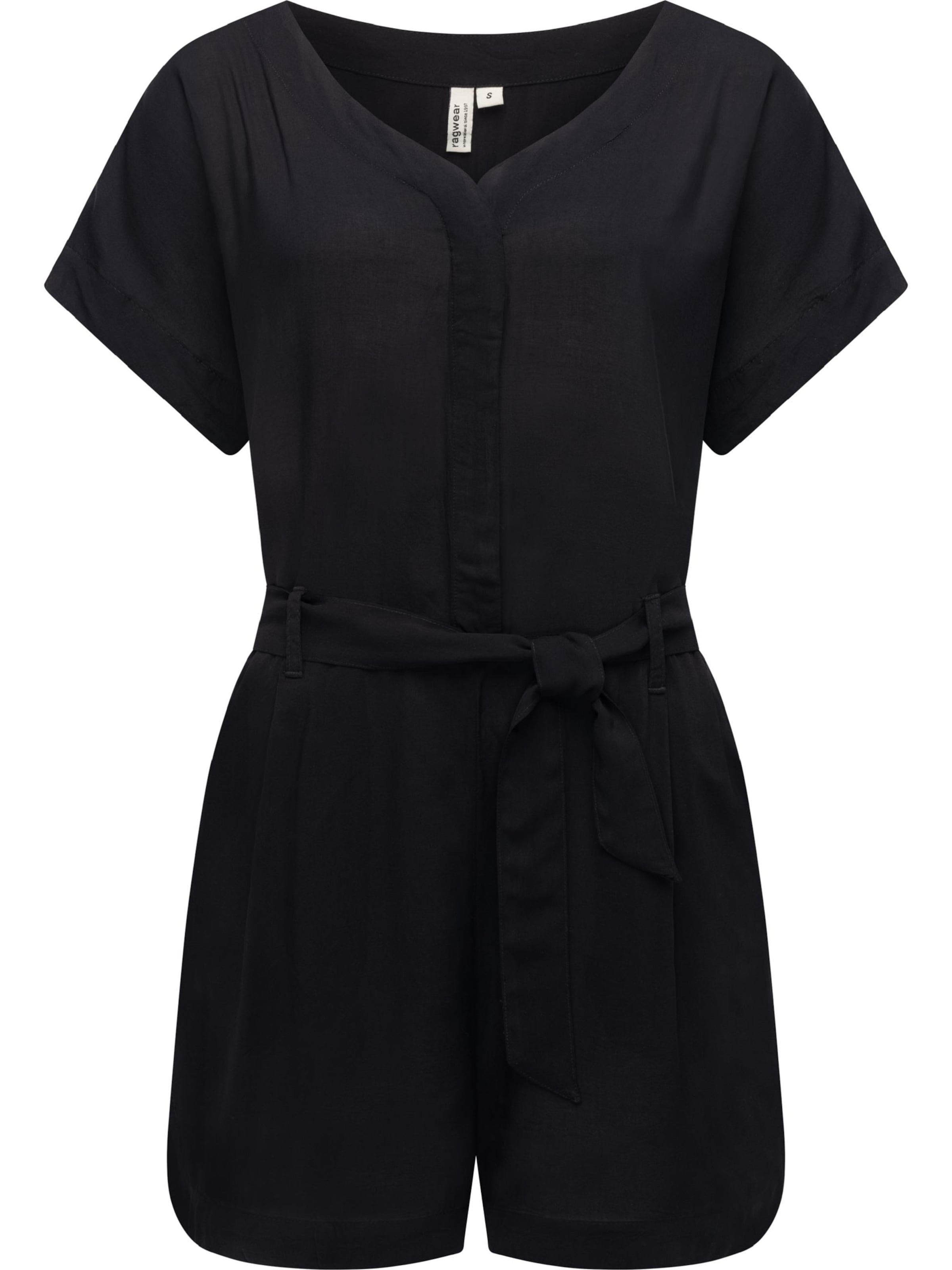 Ragwear Jumpsuit 'Salwin' i svart: framsida