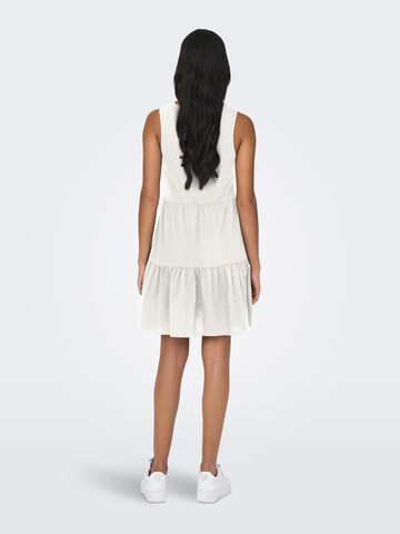 ONLY - Vestido de verão em branco