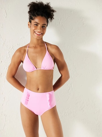 Penti Dół bikini 'Bikinihosen' w kolorze różowy