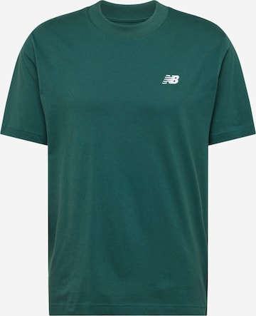 T-Shirt new balance en vert : devant