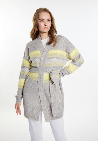 Cardigan IZIA en gris : devant