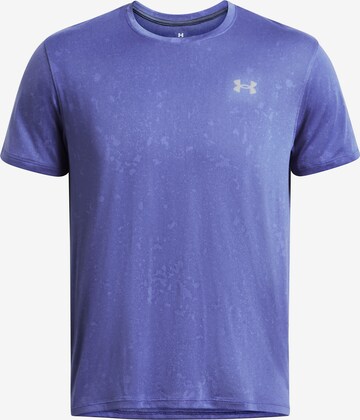 UNDER ARMOUR Performance Shirt 'Launch Splatter' in Purple: front