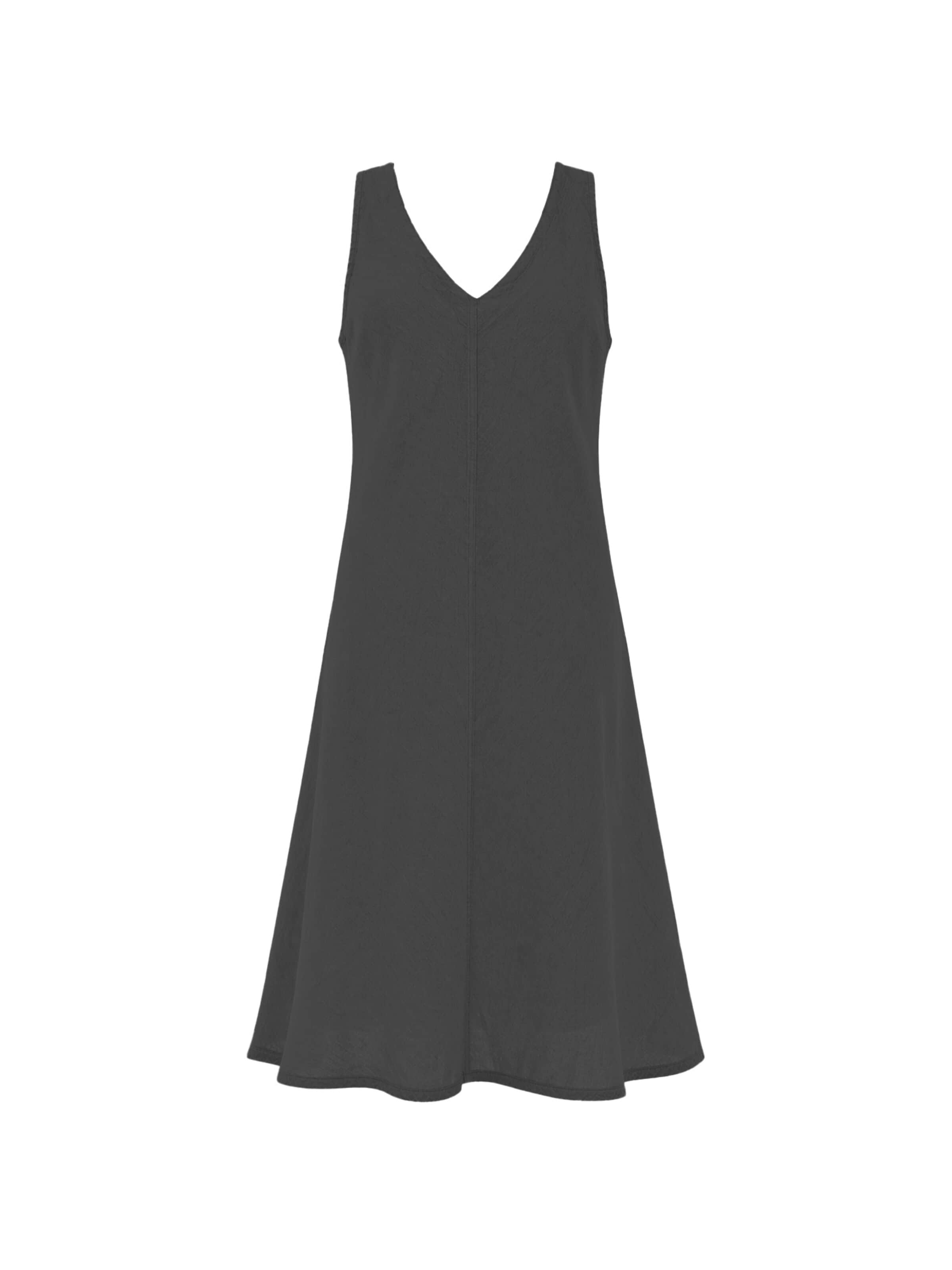 Haris Cotton Letnia sukienka 'V Neck Linen Cami Dress' w rozmiarze 34 w kolorze czarnym, Podgląd produktu