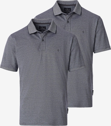 CASAMODA Shirt 'Basic' in Blau: Vorderseite