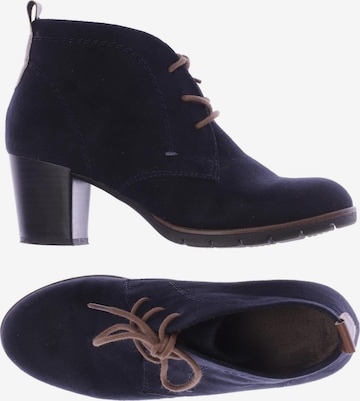 MARCO TOZZI Dress Boots in 36 in Blue: front