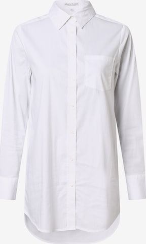Marie Lund Blouse in White: front