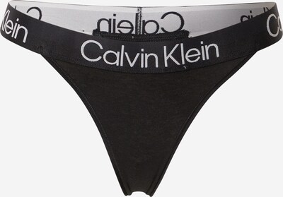 Calvin Klein Underwear Stringu biksītes, krāsa - melns / balts, Preces skats