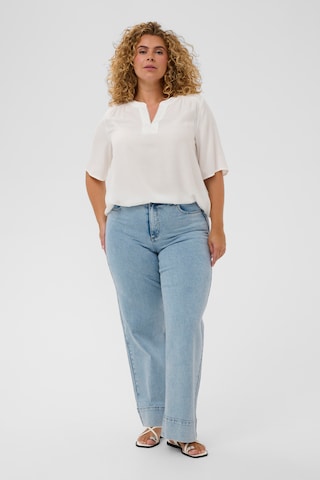 KAFFE CURVE Regular Jeans 'KCMalia' in Blau