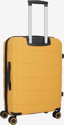 Set di valigie di American Tourister in giallo