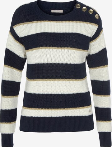 TAMARIS Sweater in Blue: front