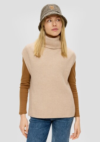 Pull-over s.Oliver en beige : devant