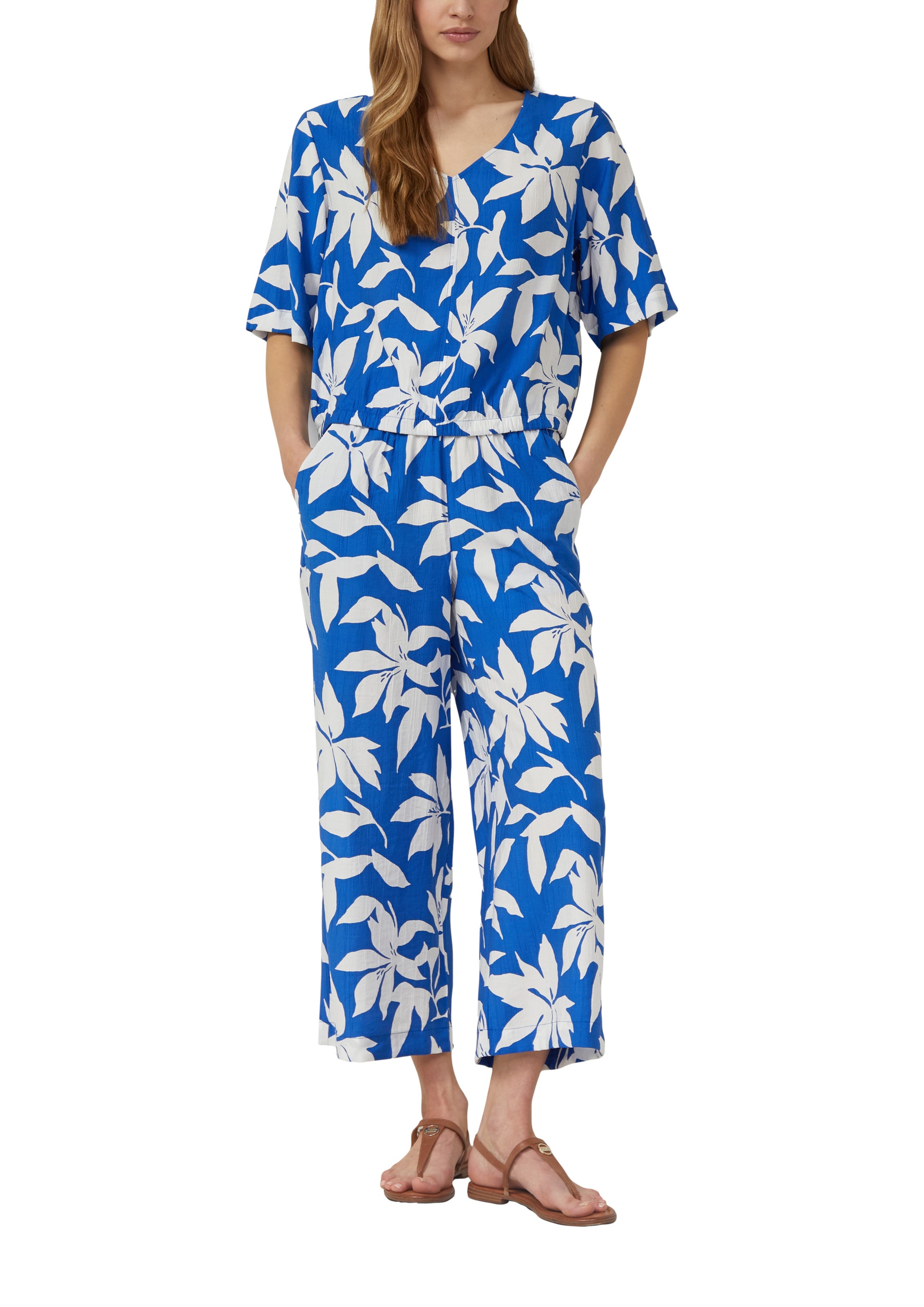 s.Oliver Wide leg Pants in Blue