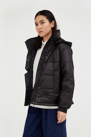 Finn Flare Steppjacke in Schwarz
