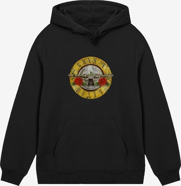 F4NT4STIC Sweatshirt 'Guns 'n' Roses' in Schwarz: Vorderseite