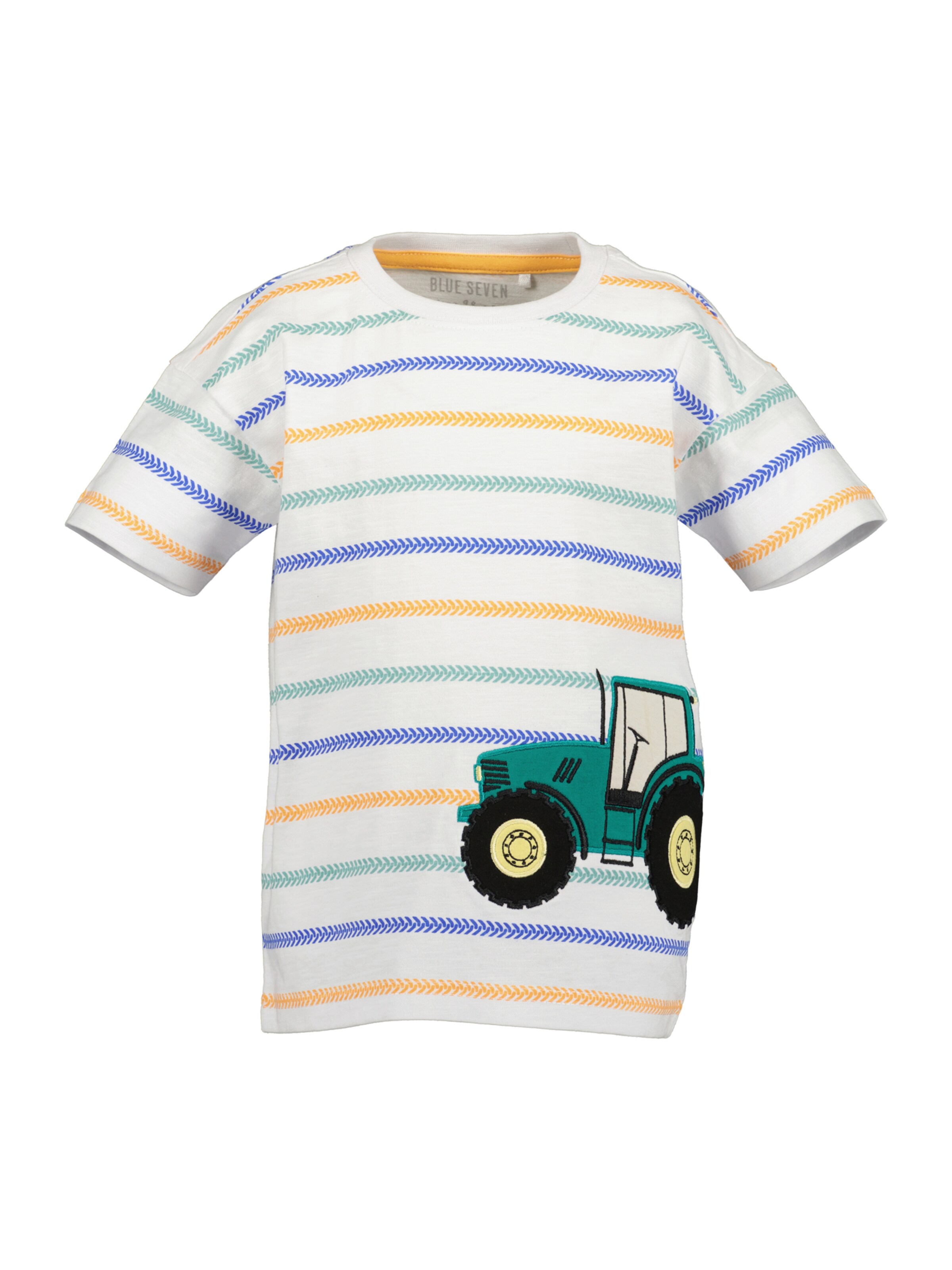 BLUE SEVEN - Camiseta en blanco: frente