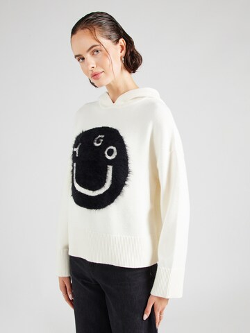 HUGO Pullover 'Suvany' i hvid: forside