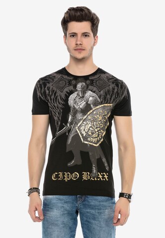CIPO & BAXX T-Shirt 'VIKING WARRIOR' in Mischfarben: predná strana