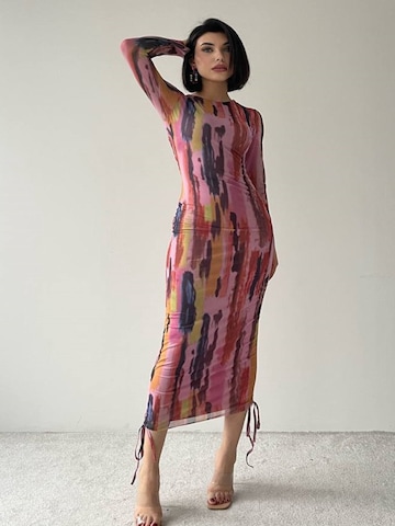 WOMAN VISION Kleid in Mischfarben: Vorderseite