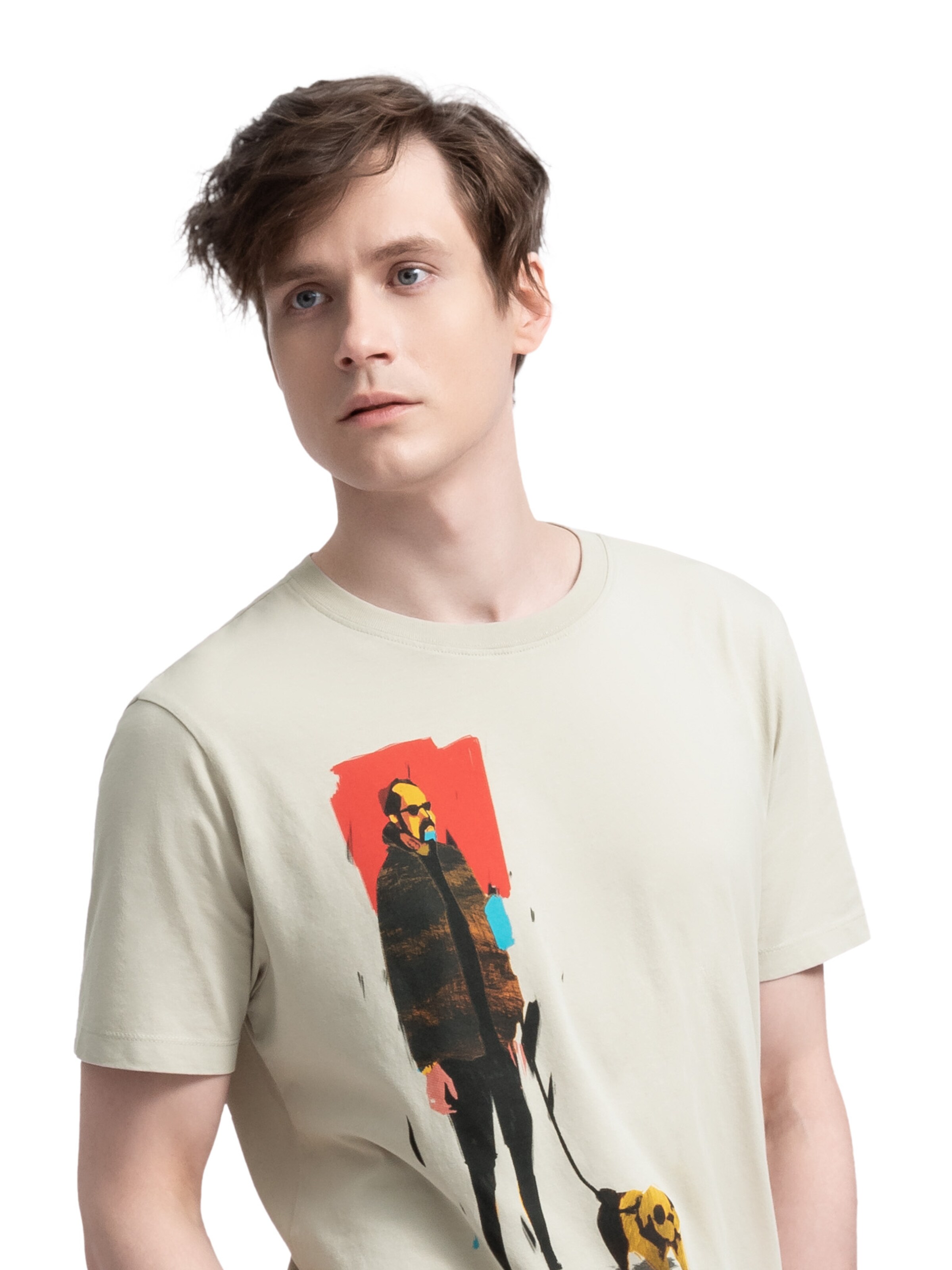 Kaft Shirt 'Brian' in Beige