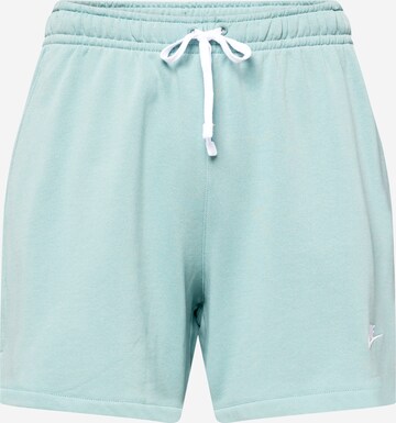 Nike Sportswear Kalhoty 'Club Flow' – modrá: přední strana