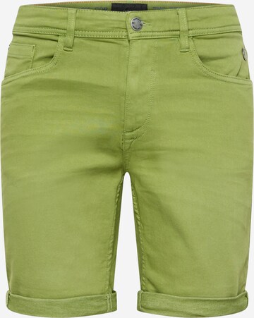 Regular Pantalon BLEND en vert : devant