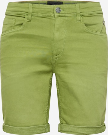 Pantalon BLEND en vert : devant