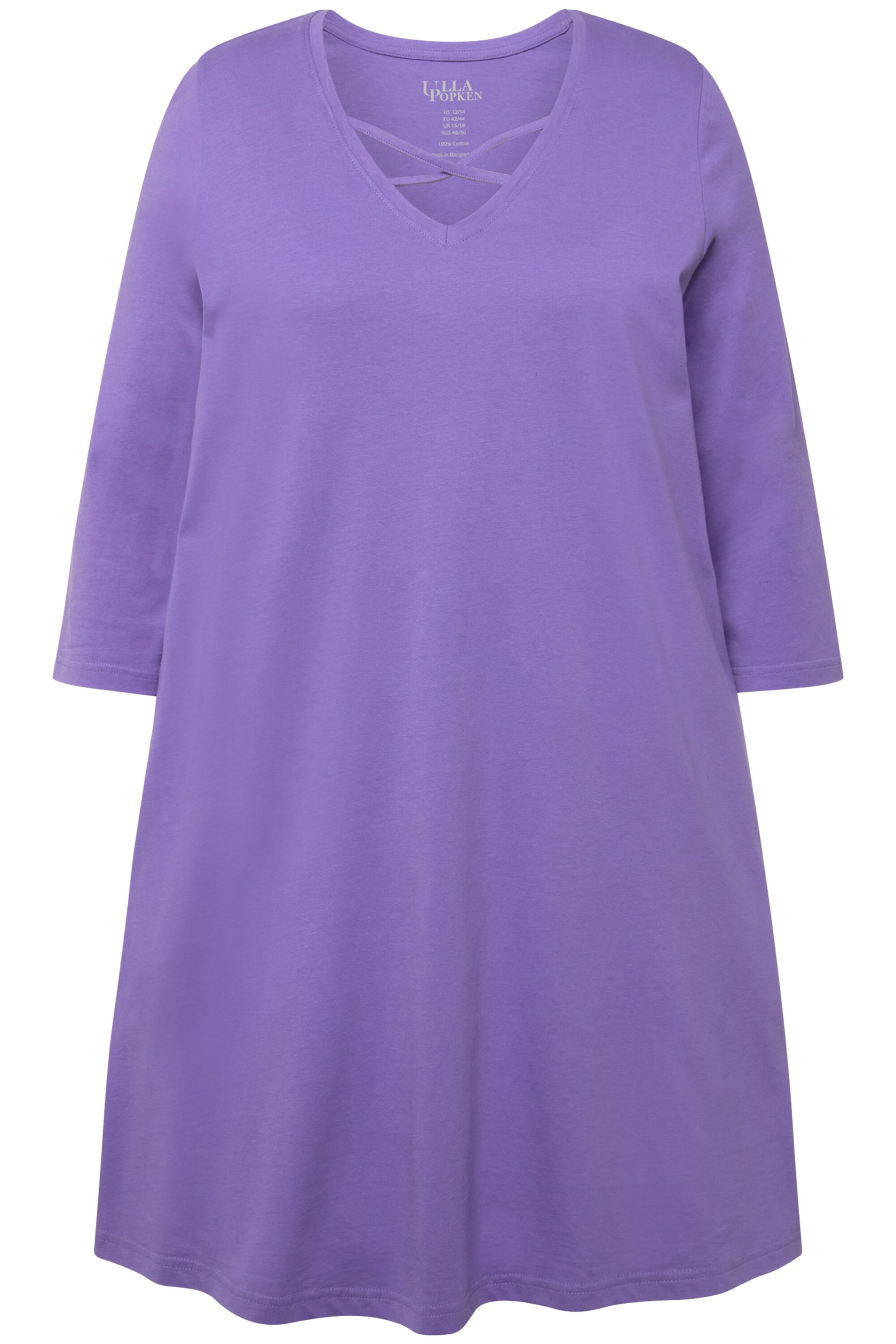 Ulla Popken Shirt in Purple: front