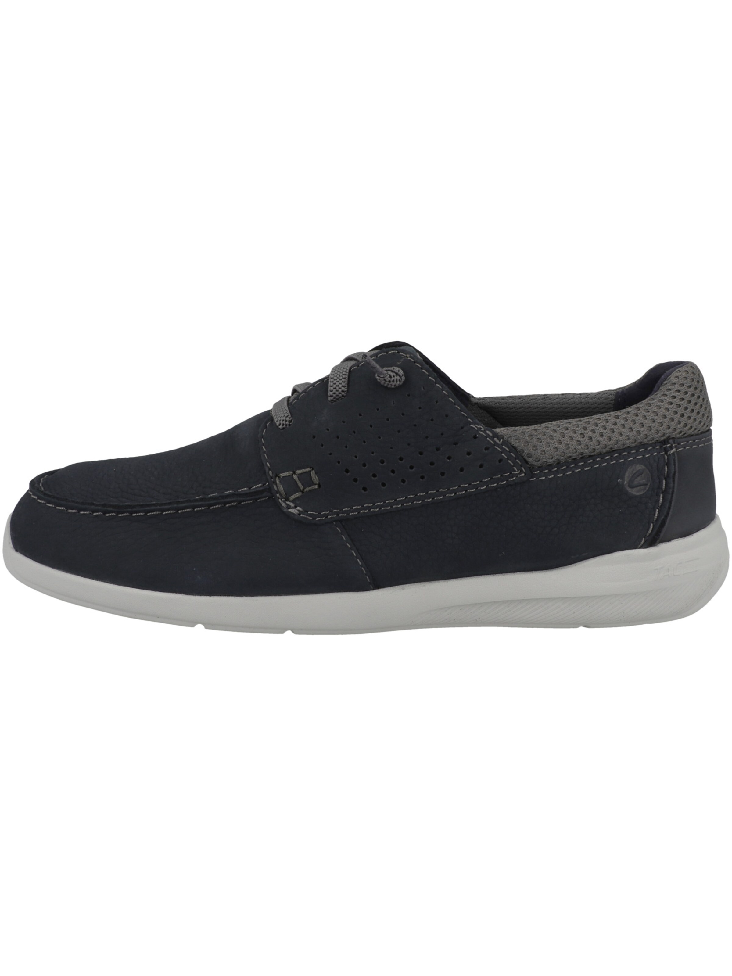 CLARKS Sneaker 'Gorwin Moc' in Blau