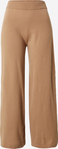 Weekend Max Mara Loosefit Broek 'ATALIA' in Bruin: voorkant