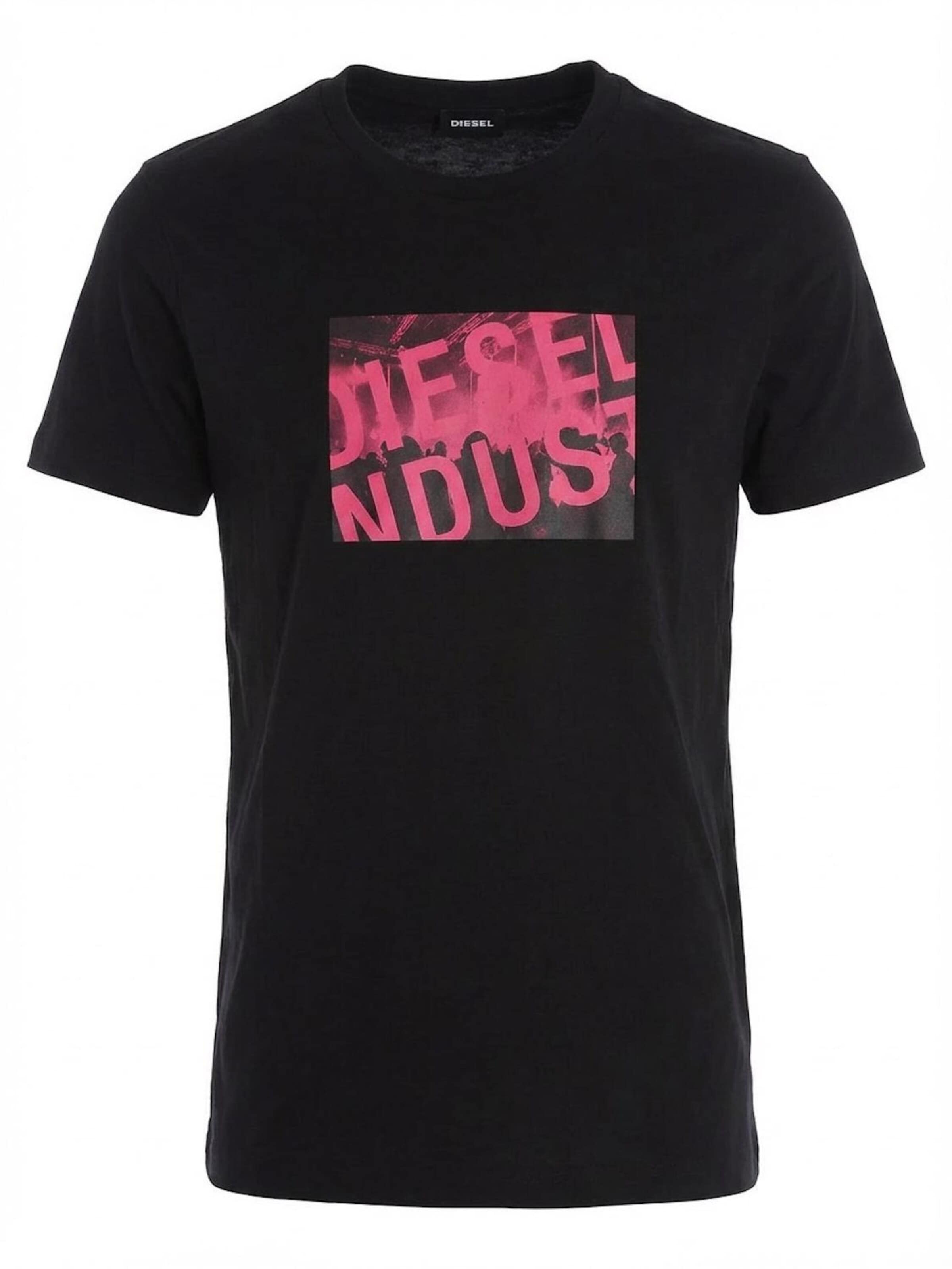 DIESEL Shirt 'T-DIEGOS-K16'‌ in Schwarz: Vorderseite
