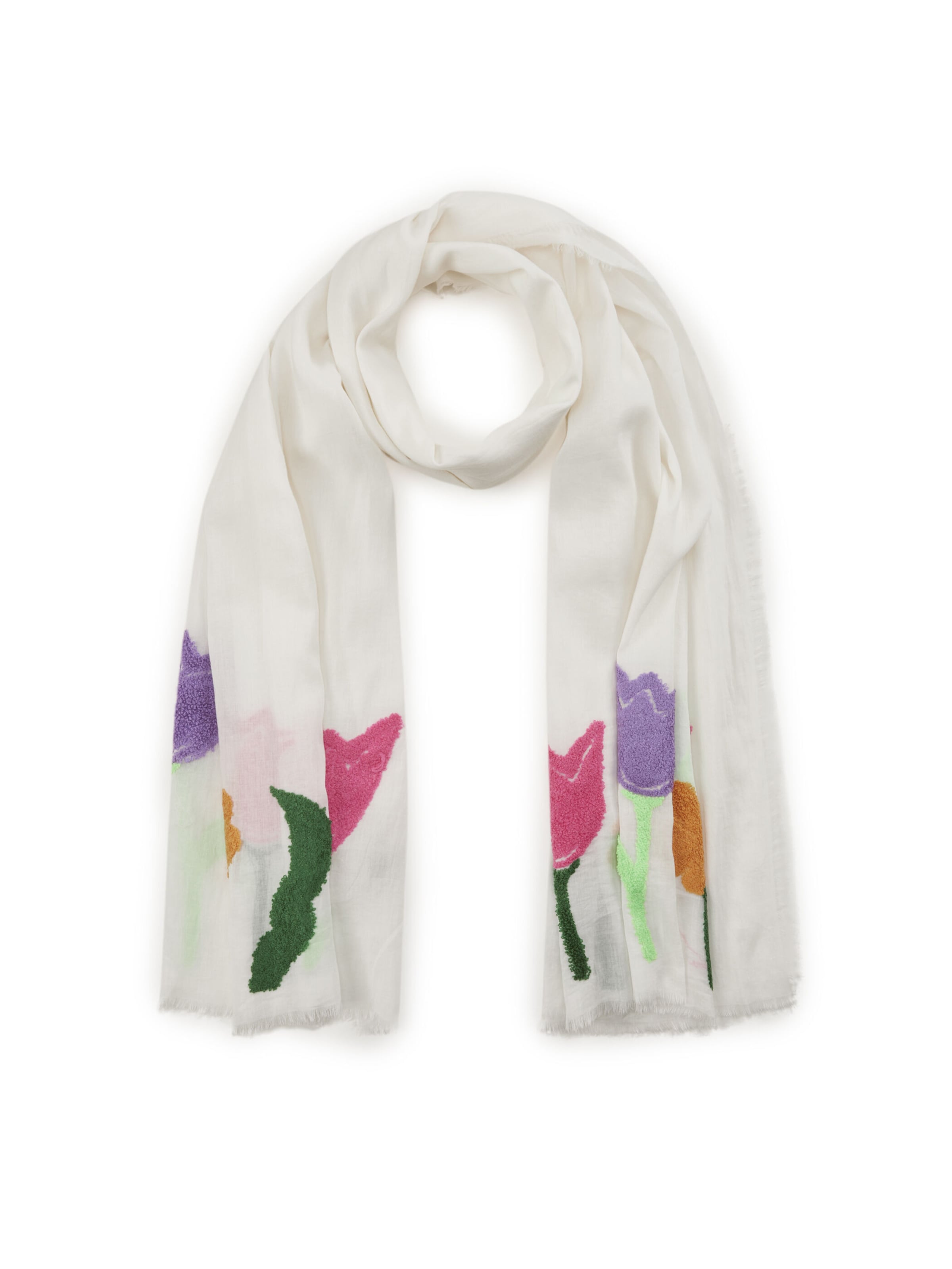 CODELLO Sjaal in Beige: voorkant