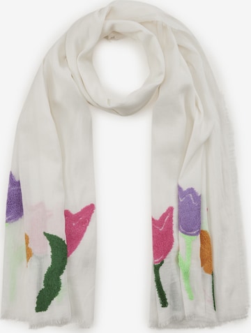 Écharpe CODELLO en beige : devant