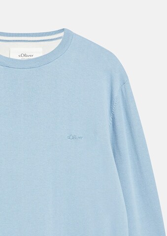 s.Oliver Men Big Sizes - Pullover em azul