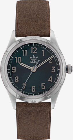 ADIDAS ORIGINALS Analog Watch in Brown: front