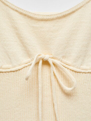 Tops en tricot 'LOVI' MANGO en beige
