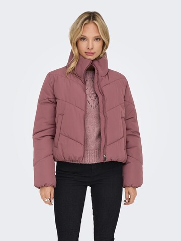 Veste mi-saison 'MAGGI' ONLY en rose