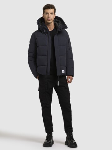 khujo Jacke 'Bard' in Schwarz