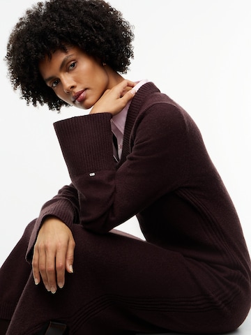 Robes en maille TOMMY HILFIGER en marron