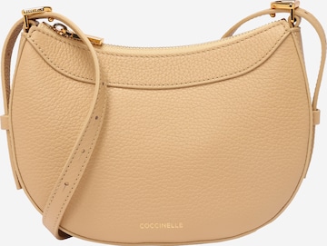 Coccinelle Crossbody Bag in Beige: front