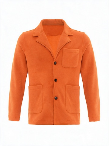 Antioch Shirt Jacket in Orange: Vorderseite