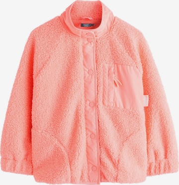 Next Fleecetakki värissä oranssi: etupuoli