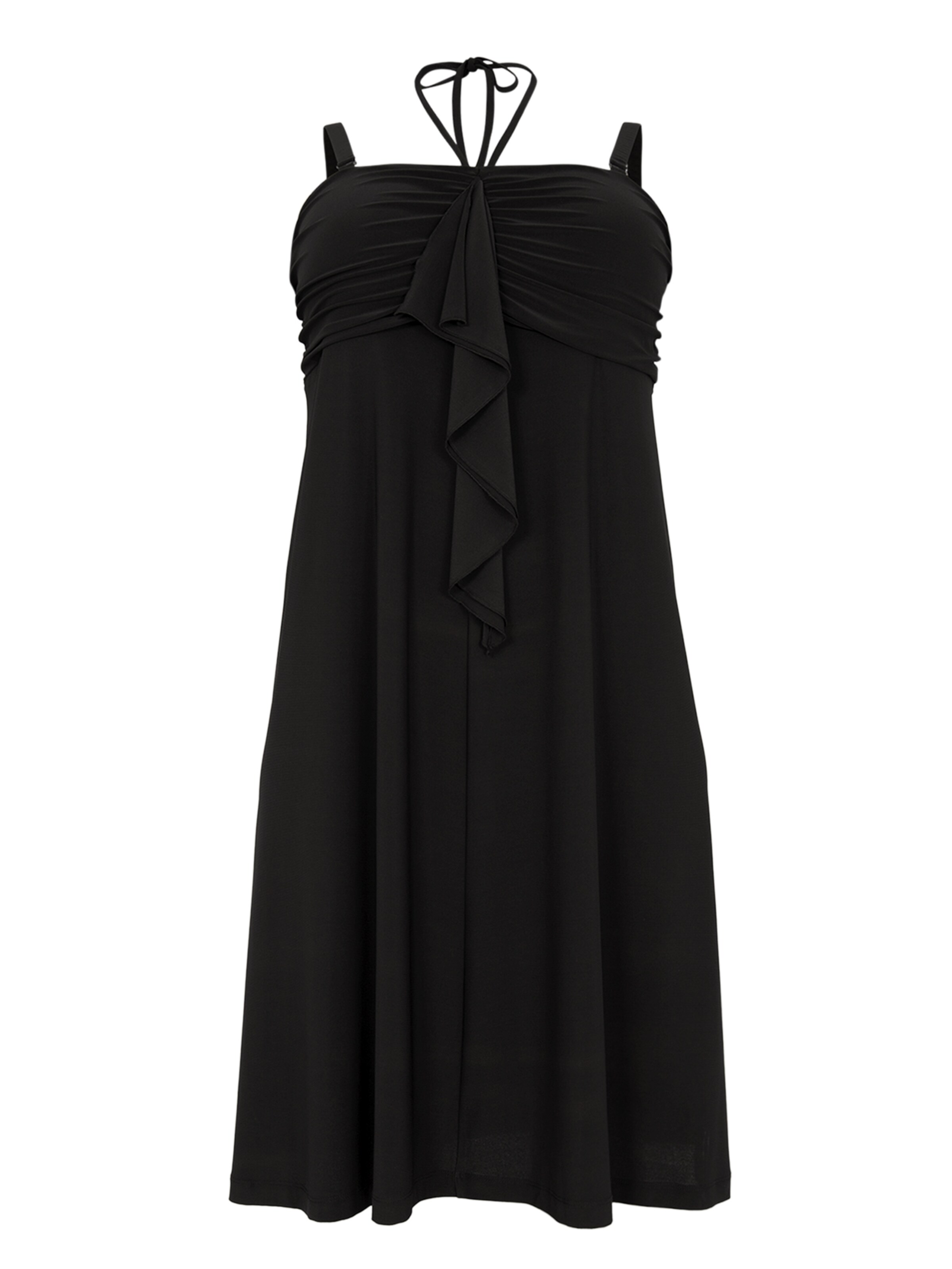 YOEK Jurk in Zwart: voorkant