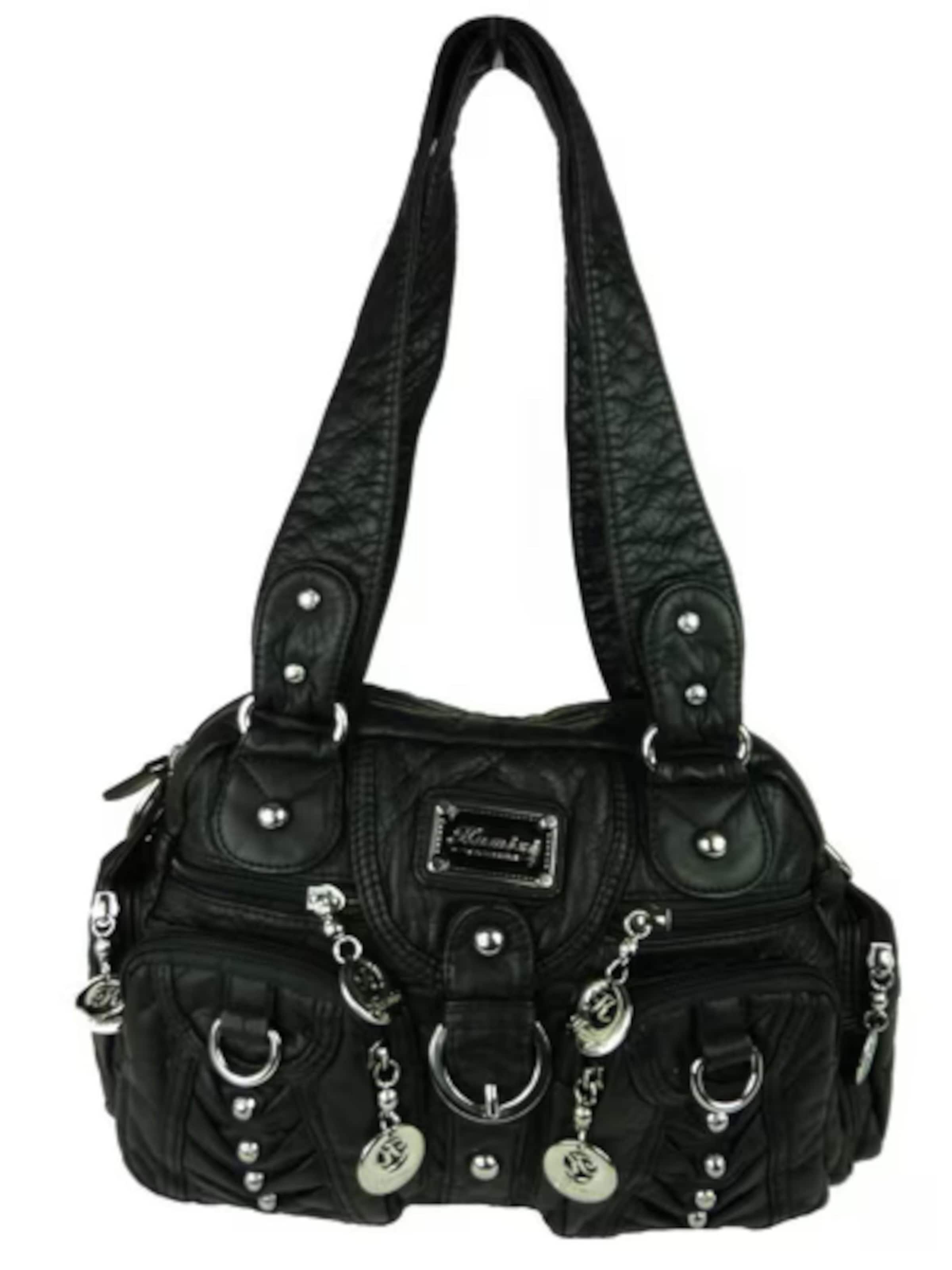 Kumixi Handtasche‌‌‌‌‌‌‌‌‌ in Schwarz: Vorderseite