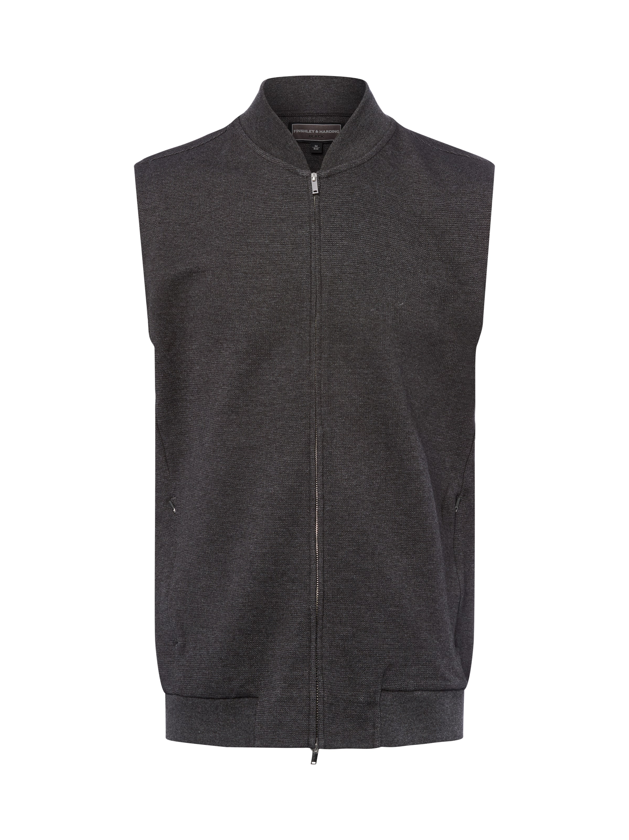 Finshley & Harding Vest in Grey: front