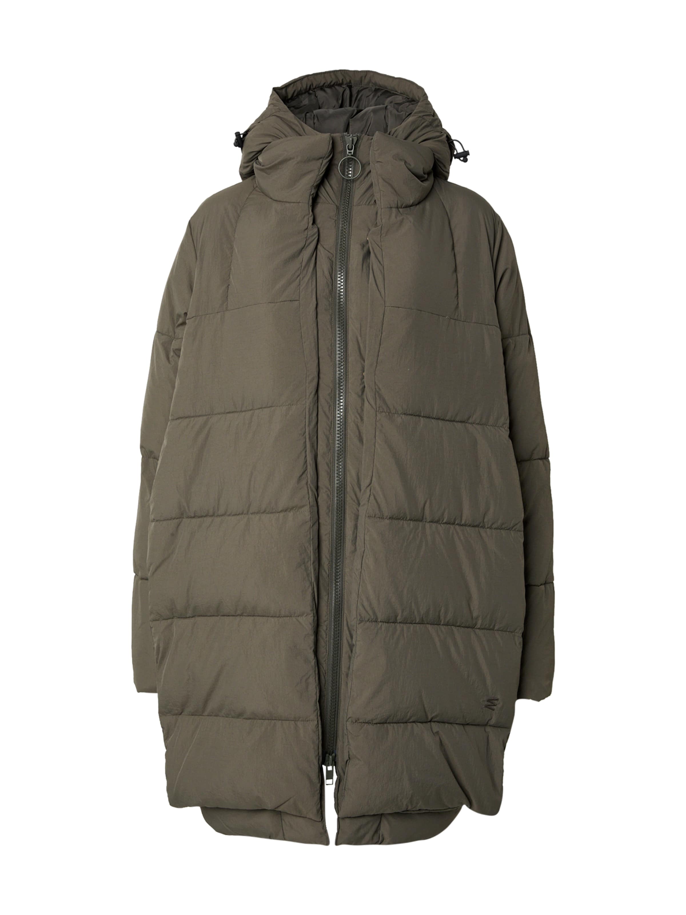 Embassy of Bricks and Logs Χειμερινό παλτό 'Fargo' σε πράσινο: μπροστά