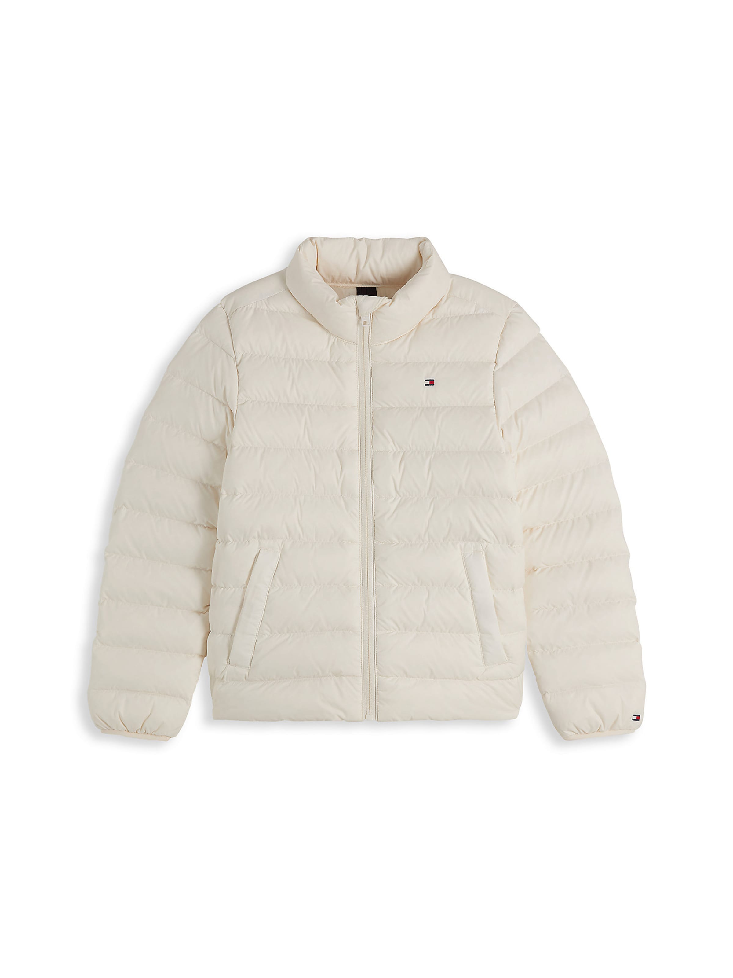 Veste d’hiver 'Essential' TOMMY HILFIGER en beige : devant
