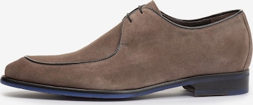Scarpa stringata 'De Stapper 54' di Floris van Bommel in grigio: frontale