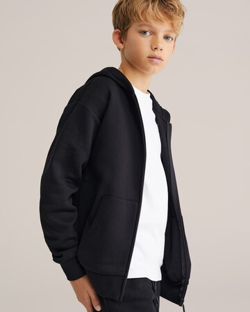 WE Fashion Mikina – černá