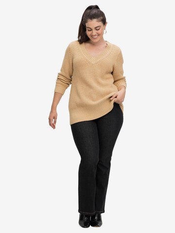 SHEEGO Pullover in Beige